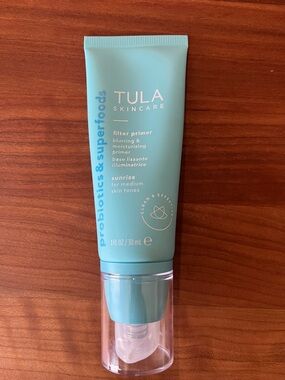 Tula Skincare Filter Primer in Sunrise for Medium Skin